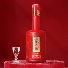 【拼团】40.8金六福福运天鸿500ml*2*3【整箱】